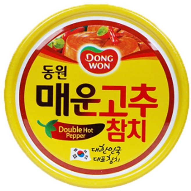 동원 매운 고추참치, 90g, 32개