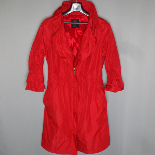 도호/여성85-96-155/춘추용벨티드트랜치하프코트자켓/달순구제183