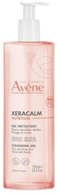 AVENE XERACALM NUTRITION Gel Nettoyant 750ml, 1개