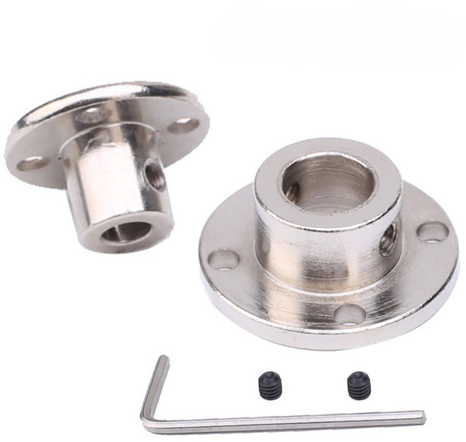 강성 플랜지 커플링 8MM 12MM 4MM 6MM 10MM 17MM 커넥터 모터 11MM 35MM 가이드 커플러 5MM 지지대 7MM 샤프트, 5mm, 1개