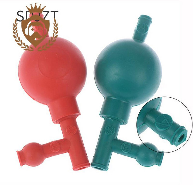 실험실 고무 흡입 벌브 압력 정량 피펫 필러 밸브, 1개