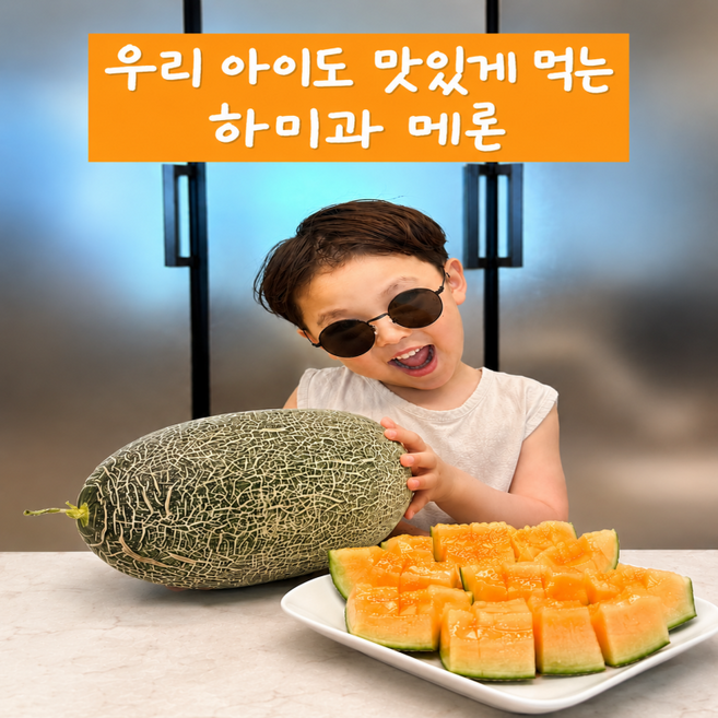 [내아이가 선택한 메론]산지직송 하미과메론 로얄과, 1박스, 5kg