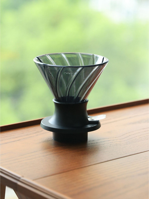 HARIO 트라이탄 드리퍼 커피필터 컵 V60 그레이 TRITAN소재, 블랙 TRITAN소재