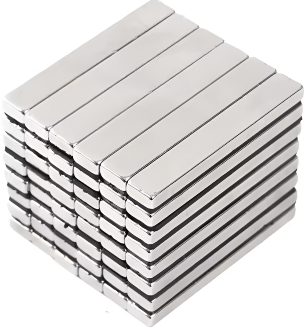 마니코 50 x 10 x 3mm 초강력 네오디움 네오디뮴 마그네틱 강력 사각자석, 10개