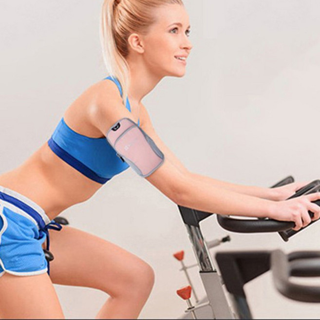 스포츠암백 러닝 레포츠 포켓, 블랙, 1개