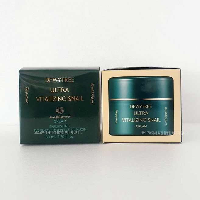 듀이트리 스네일 탄력 주름개선 크림 울트라 바이탈라이징, 80ml, 1개