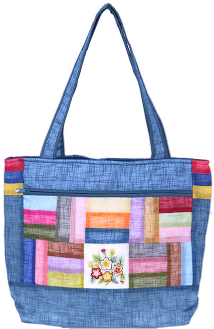 다채수 전통가방 조각보 수제 꽃자수 숄더백