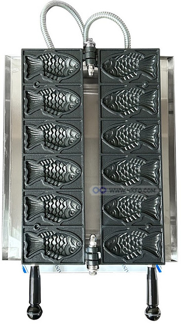 잉어빵 붕어빵 기계 6구 6p + 기름받이 세트 기획 ( + 반죽 앙금 무료 증정 서비스)