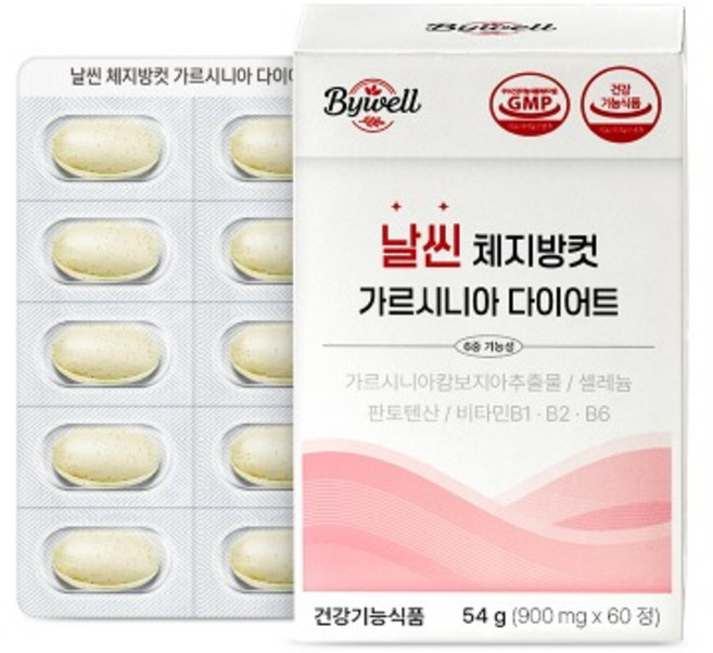날씬체지방컷 가르시니아 다이어트 900mg x 60정, 1세트, 54g