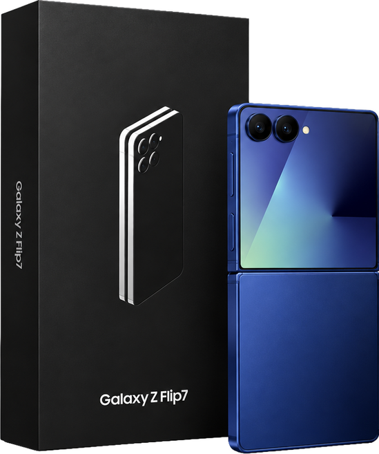 삼성전자 Galaxy Z Flip8 자급제 SM-F776N, 256GB, 미개통 풀박스-블루 쉐도우