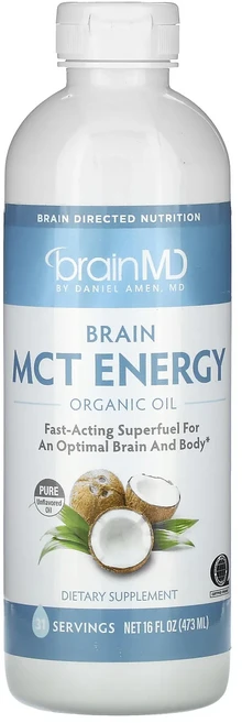 절실히 몸관리가필요한시기 BrainMD Brain MCT 에너지 유기농 오일 473ml(16fl oz) 프리미엄할인상품입니다, BrainMDBrainMCT에너지유기농오일473ml16, 473ml, 1 - 쿠팡