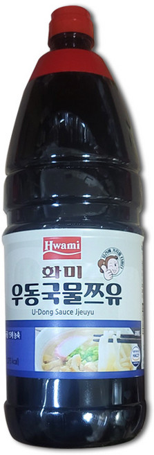 화미 우동국물쯔유 15배, 2kg, 5개