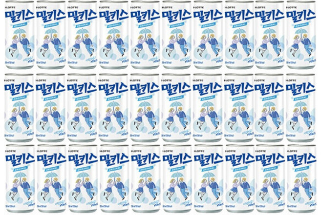 밀키스 250ml 30캔/탄산음료/청량음료/밀크소다, 30개