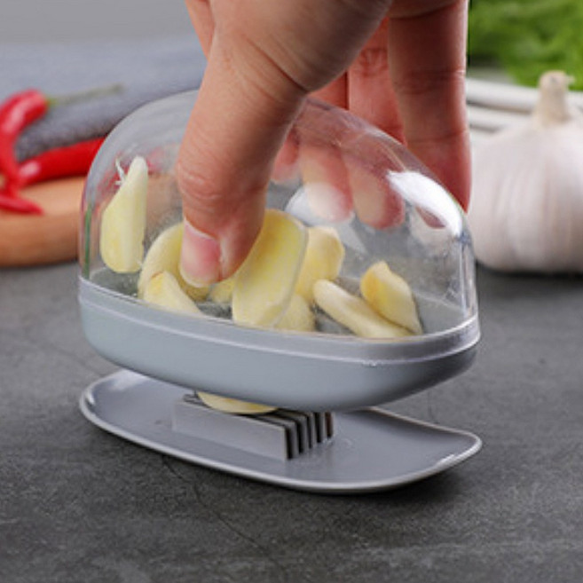 마늘 슬라이서 수동 마늘다지기 자르기 으깨기 편썰기, 01. 마늘 슬라이서, 1개