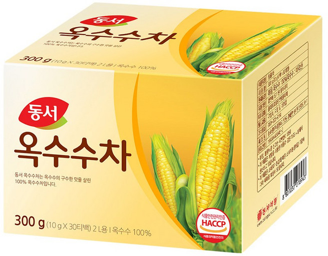 동서 옥수수차 티백, 10g, 1개입, 30개