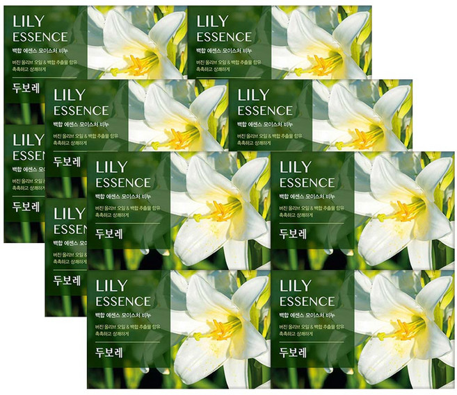 해피바스 두보레 비누 백합향, 100g, 12개입