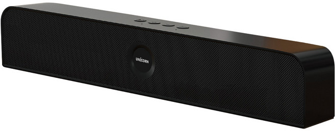 무료 유니콘 SB-500BT 블루투스 LED 사운드바 듀얼유닛스피커 FM라디오 MP3기능