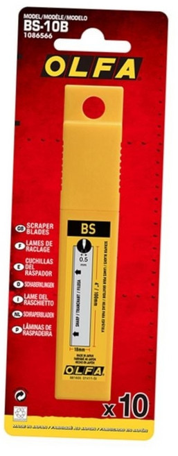 올파 스크래퍼 전용 교체 칼날 bs-10b 10매입 산업용칼날