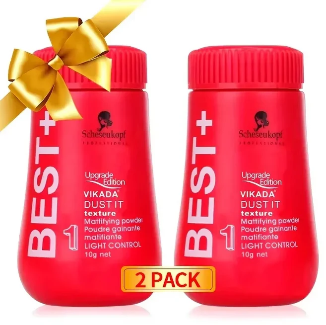 1~20개 볼륨 헤어 스타일링 파우더 – 유분 흡수 푹신함 오래 지속되는 홀드 부드러운 마무리 남녀공용 부드, 02 2pcs