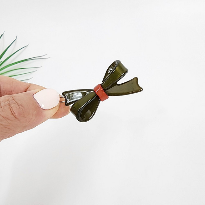 시크몽 아즈나브르 그랭드보떼 더블 리본 5 cm 수동 똑핀 수동핀