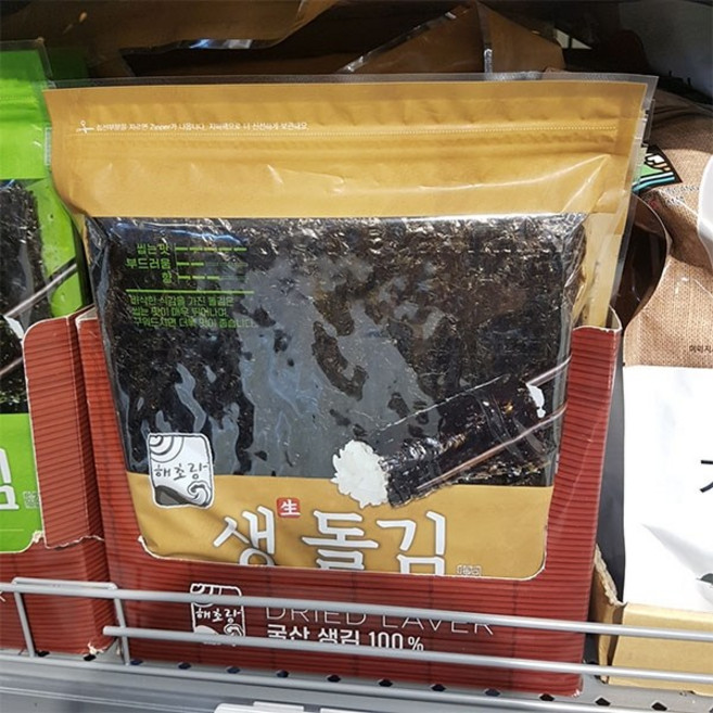 해초랑 생 돌김, 1개, 50g