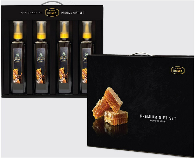 [명품]제이제이 베트남 천연 100% 아카시아 벌꿀, 1개, 500ml