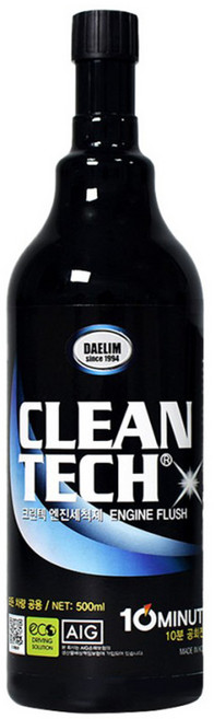 대림기업 크린텍 엔진 플러싱 오일 세척제 500ml