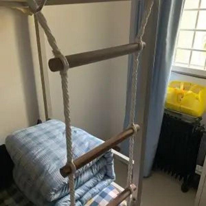 사다리걸이 침대사다리 기숙사 이동식 이층침대 다락방 H형 가정용 원룸 계단발판 복층