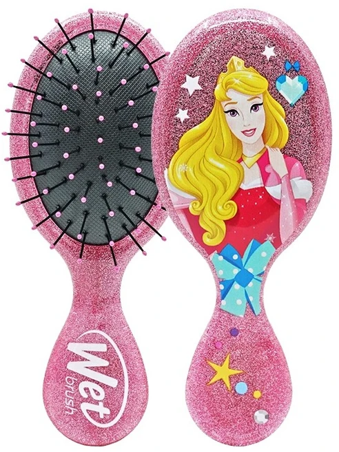 웻브러쉬 미니 디탱글러 디즈니_오로라, 1개 - 쿠팡