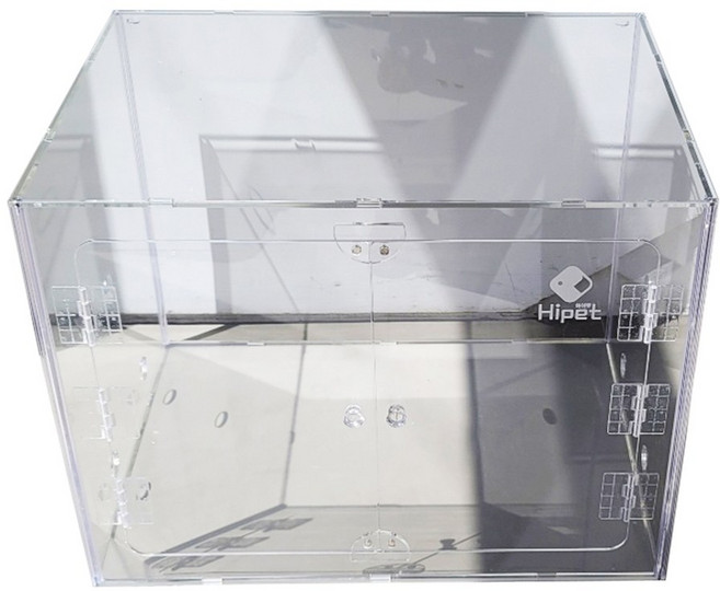 강아지 고양이 국산 아크릴 산소방 5T 아리스탈 신재압출 반려견 반려묘 네블라이저방, 1개, 조립형(5T,3T혼합)