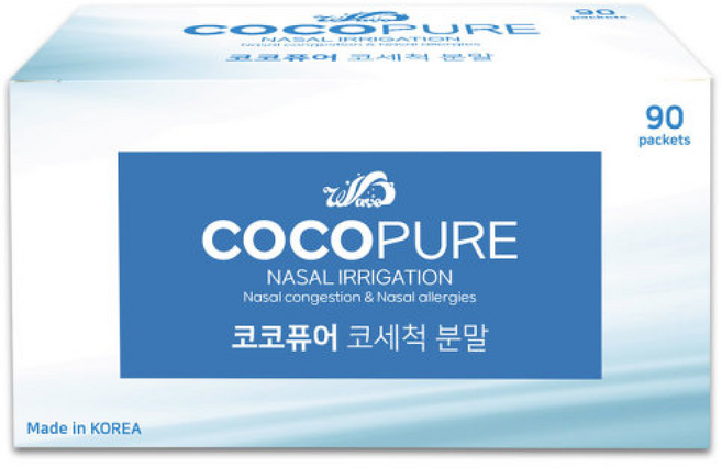 생리식염수 코세척 코세정제 코세척제 가루 약국 코 식염수 분말 스프레이 용기 비강세척, 1개