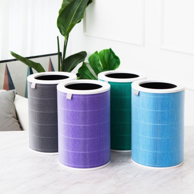 윈드인터네셔널 호환 샤오미 공기청정기 필터 미에어 1 2 2S 3H 3C 프로, 샤오미보조필터지, 1개