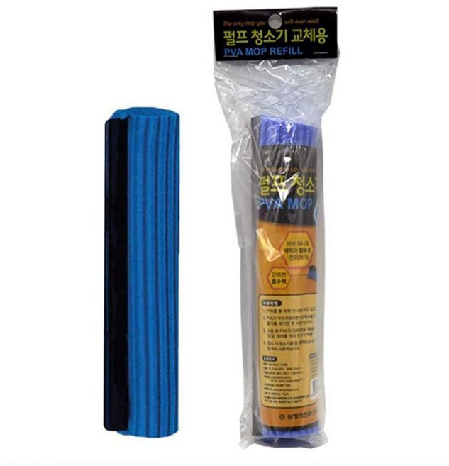 막대걸레 마포걸레 삼정 펄프 청소기 리필 물걸래 대걸레 기름 밀대, 1개