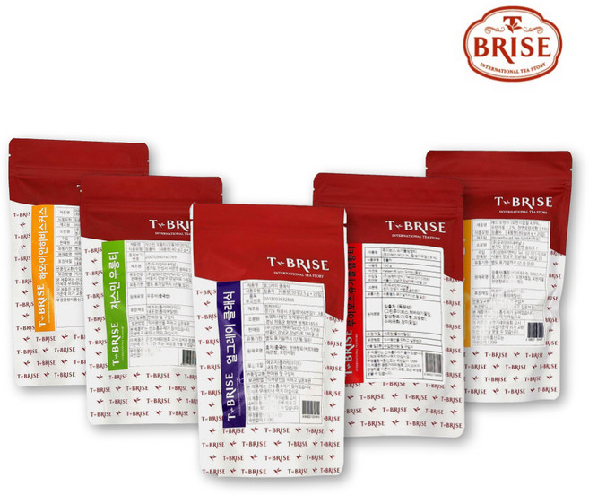 티 브리즈 페퍼민트 루이보스 캐모마일 허브차, 스트로베리민트 20티백, 20개입, 1개, 3g