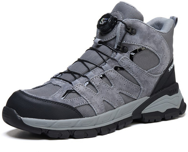 통기성 미끄럼방지 내마모성 방돌방침 안전화 작업 발보호 완벽 공사장에서일상적으로 신는 패션 전문 남자 발명한 경량 안전화