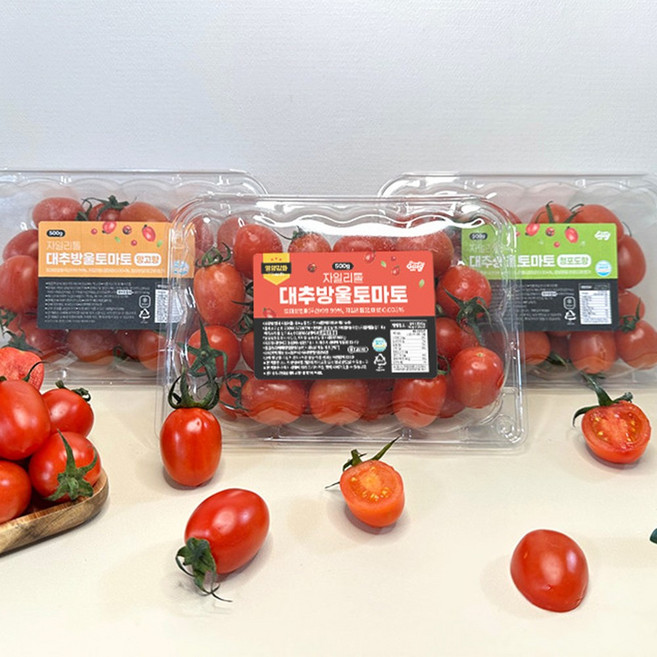 자일리톨 대추방울토마토 망고향 청포도향 1kg 2kg, 자일리톨 대추방울토마토(망고향), 1박스
