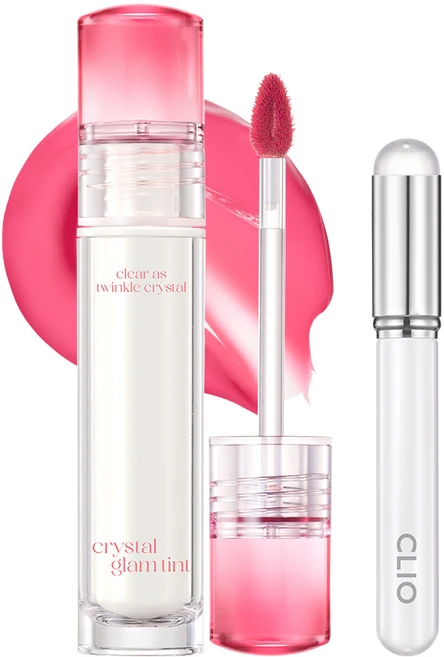 클리오 크리스탈 글램 틴트+립 브러쉬, 1개, 003 블러쉬드 피치 - 쿠팡