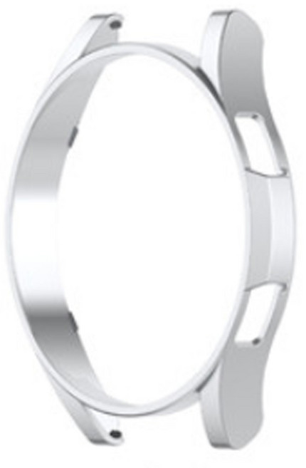 스토리링크 갤럭시 워치7 6 5 4 40mm 44mm 프로 45mm 클래식 43mm 47mm호환 스트랩 시계줄 가죽 메탈 밀레니즈루프 스포츠루프, 32.워치4 클래식 하드 커버 _실버46mm, 1개