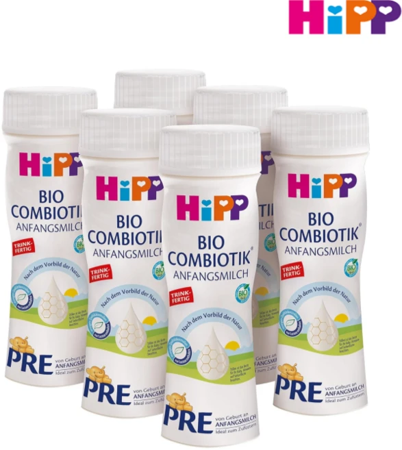 힙 HIPP 액상분유 프레 바이오 콤비오틱, 200ml, 6개 - 쿠팡