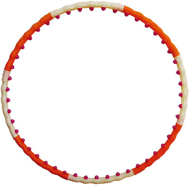 스타 훌라후프 S로즈 1.2 EA1002 다이어트 용품 에어쿠션돌기, 2kg, 1개