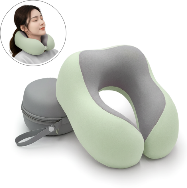 페피파이 여행용 휴대용 메모리폼 목베개