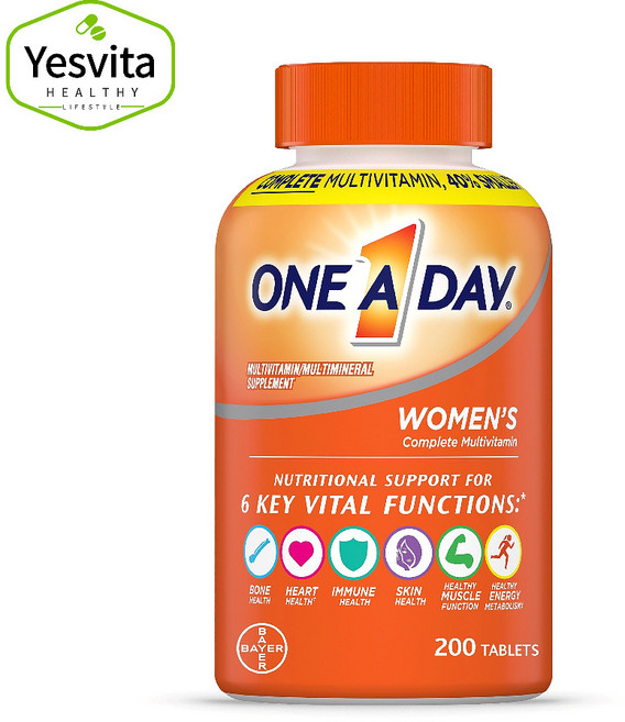 원어데이 우먼스 50+ 컴플리트 멀티비타민 200정, 1개