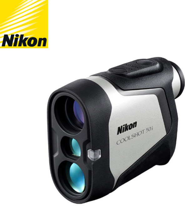 [니콘] 쿨샷 COOLSHOT 50i 레이저 골프 거리측정기, 블랙