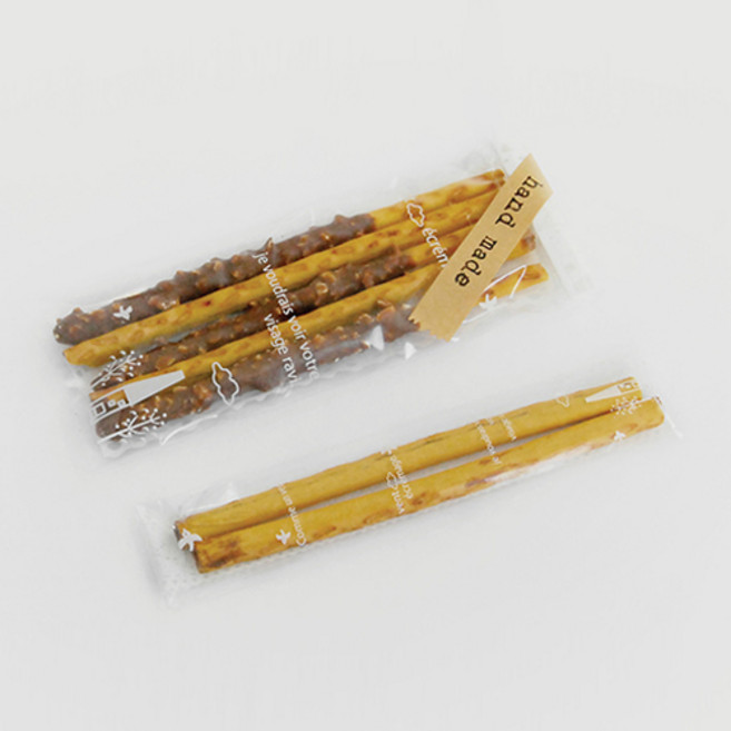 막대과자 포장비닐 (비접착식) 레이스 6x20cm -20장내외, 1개