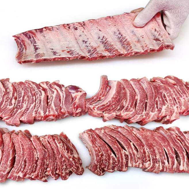 정컴퍼니 한돈 500g 돼지등갈비 돼지생갈비, 1개, 1ml