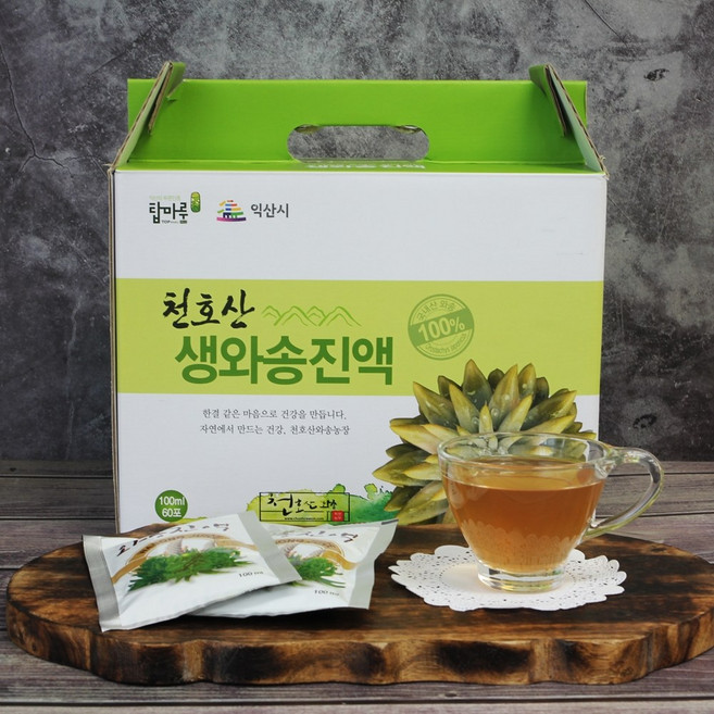 유기농 생와송 진액 100mL, 30개