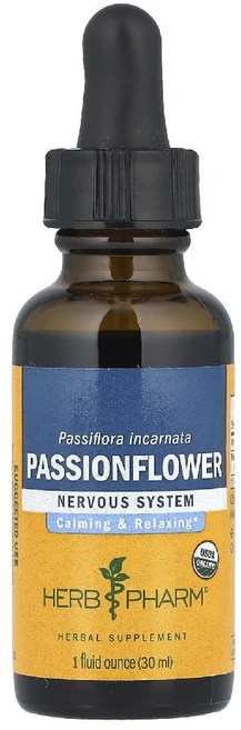 허브팜 시계꽃 패션플라워 619mg 액상 Passionflower 30ml, 1개 - 쿠팡