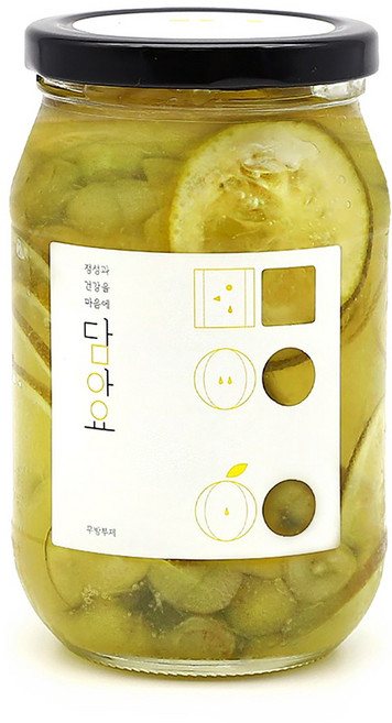 담아요 수제 청포도라임청, 1개, 1개입, 540g