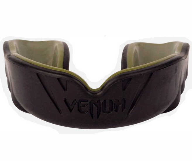 VENUM Challenger 毒液 護齒 運動牙套 - 拳擊、格鬥專業防護, 黑/卡其, 1個