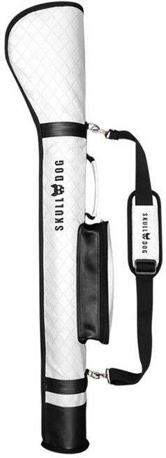 스컬독 파크골프채 가방 싱글 케이스 파크골프백 파크골프 클럽 전용, 다이아 싱글케이스 화이트